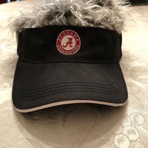 Alabama cap  Black with fake hair